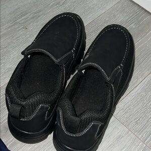 Black Men's Slip-On Shoes